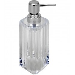 Porta Sabonete Liquido 210ml Listraseve Clear